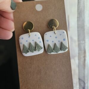 Handmade Polymer Clay Earrings